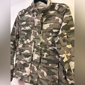 Kensie green camo Utility Jacket